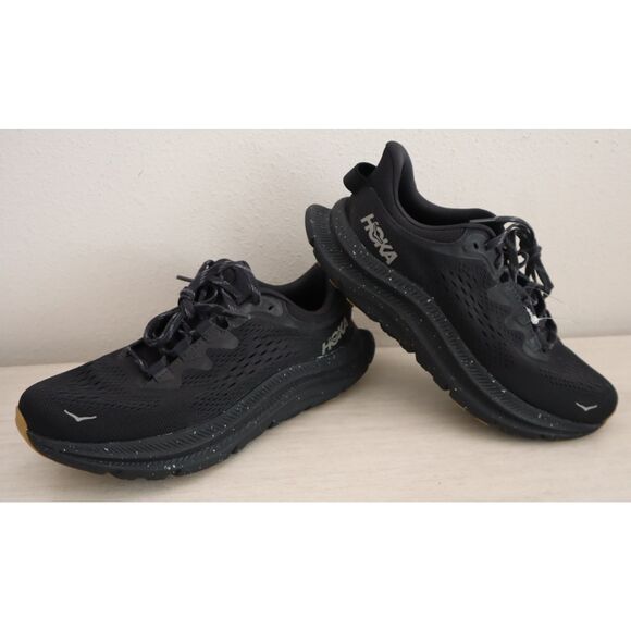 HOKA One One 1147913 Women's Sz 7B Black Kawana 2 Running Shoes - Picture 1 of 11